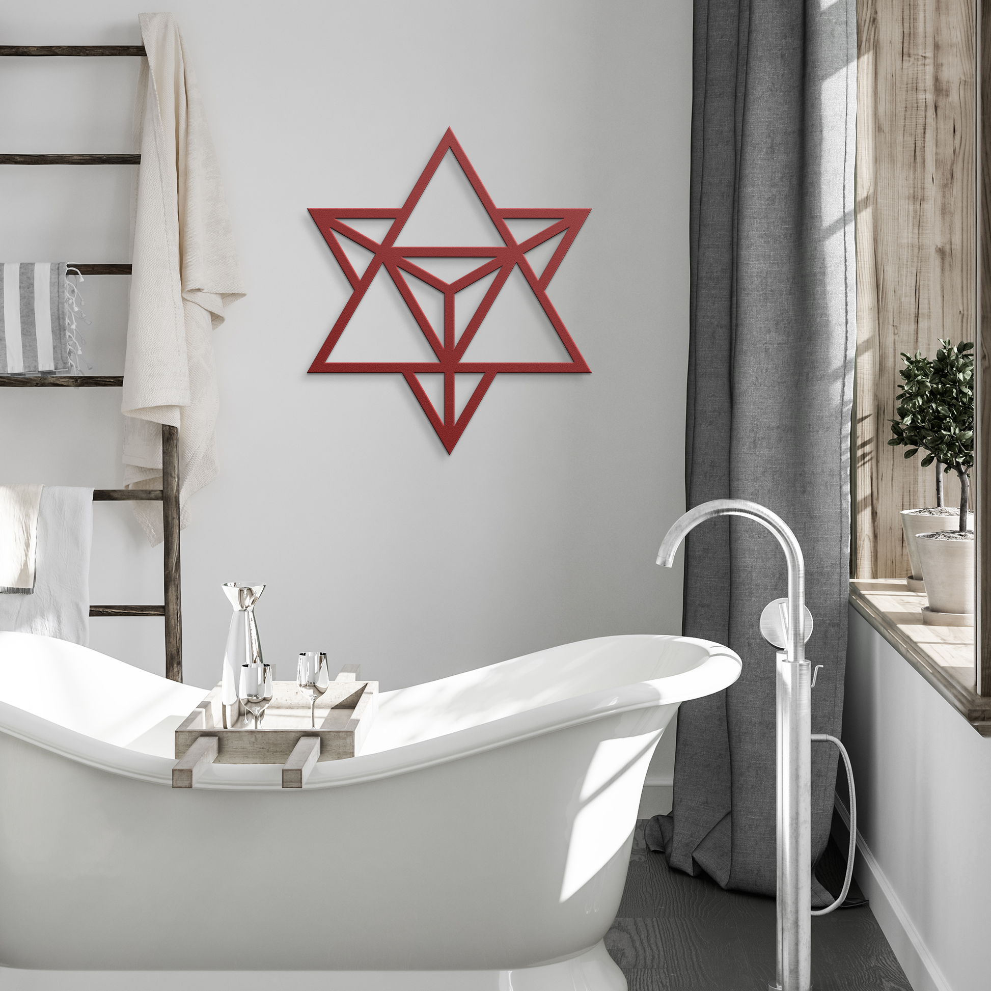 Merkhaba_Sacred_Geometry_Red_Modern_Bathroom_Mockup.png
