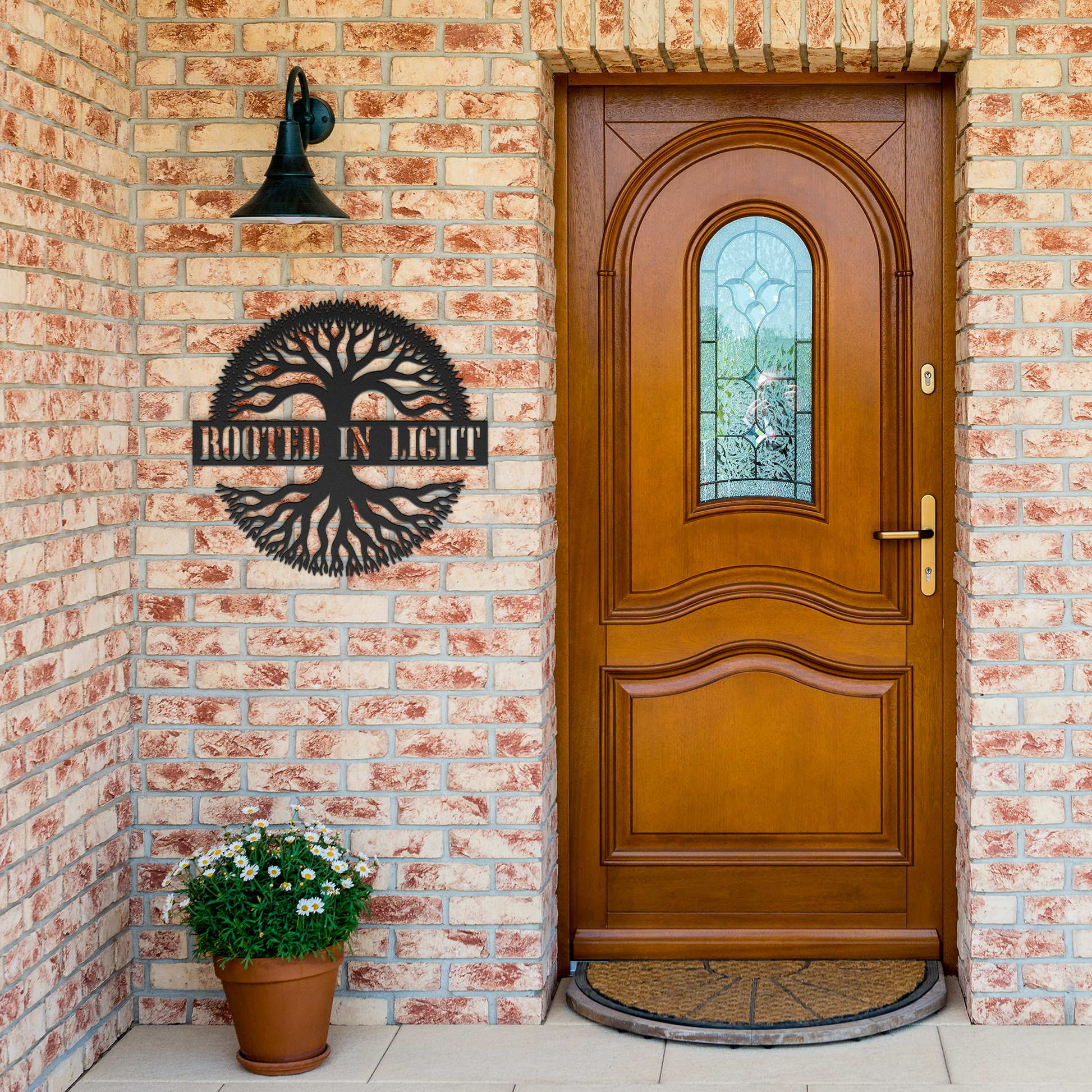 Metal_Tree_Wall_Art-_Rooted_in_Light-_Sp_Black_Brick_Entrance_Mockup.png