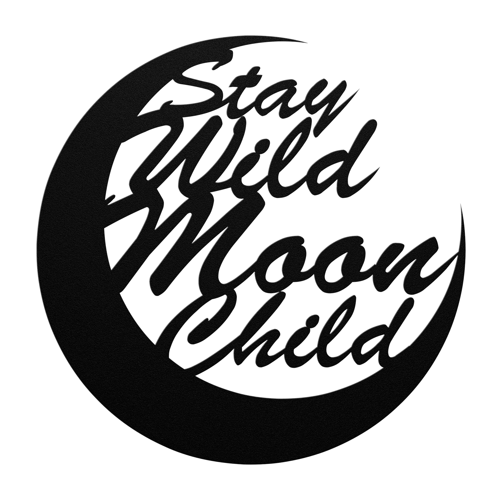Stay_Wild_Moon_Child_Metal_Wall_Art_Black_Transparent_Mockup.png